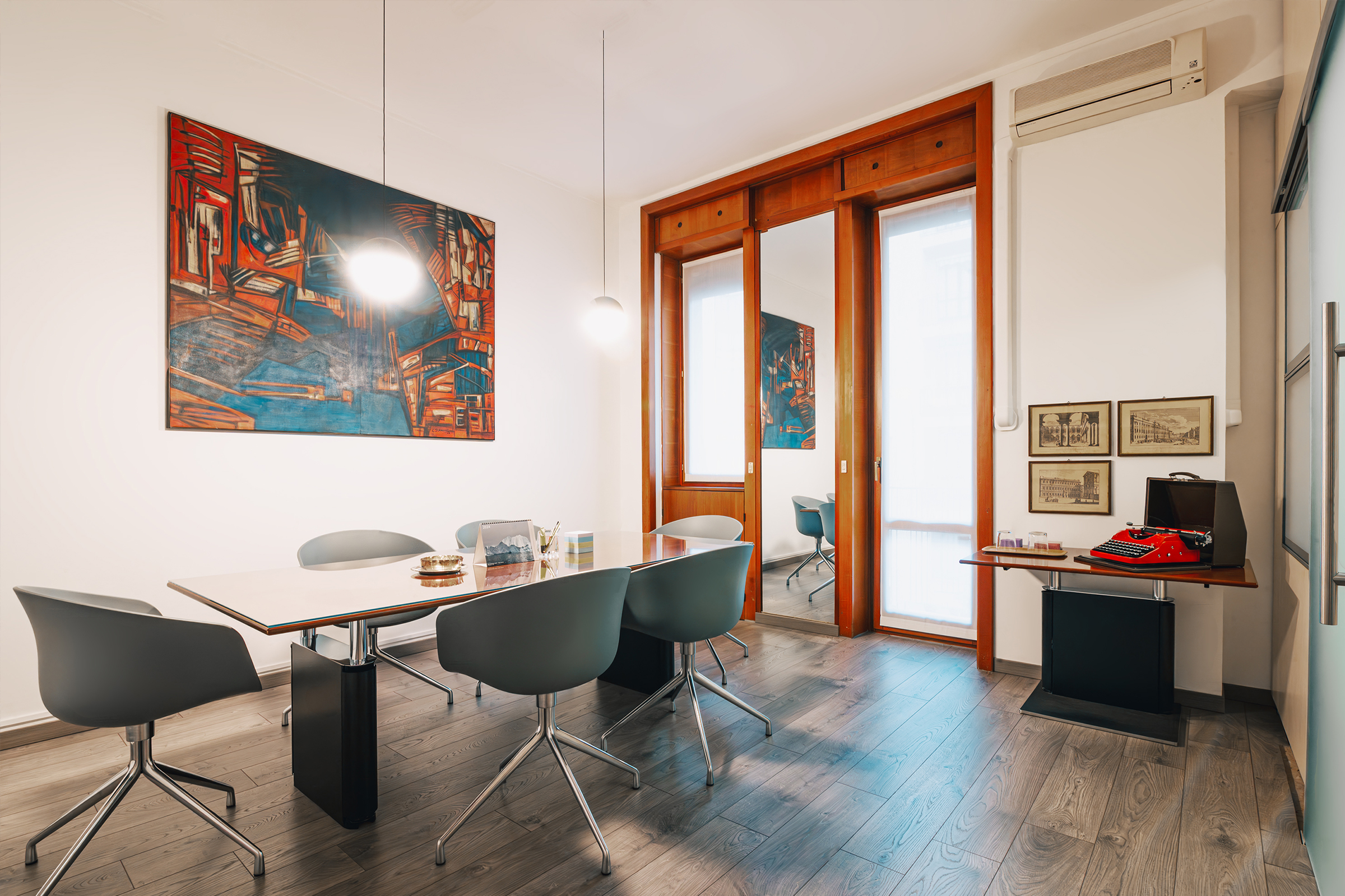 Ufficio, vista d'insieme